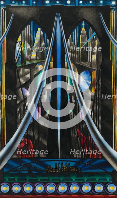 The Brooklyn Bridge: Variation on an Old Theme, 1939.