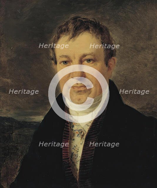 The writer August Rockert, 1829. Creator: Peter Fendi.