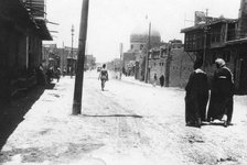New Street, Baghdad, Mesopotamia, WWI, 1918. Artist: Unknown