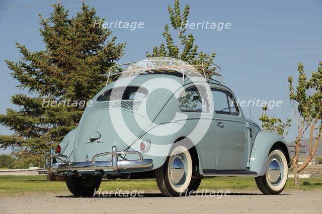 VW Beetle 1957. Artist: Simon Clay.