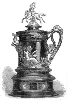 The Commodore's Cup of the Royal Victoria Yacht Club, 1865. Creator: Unknown.