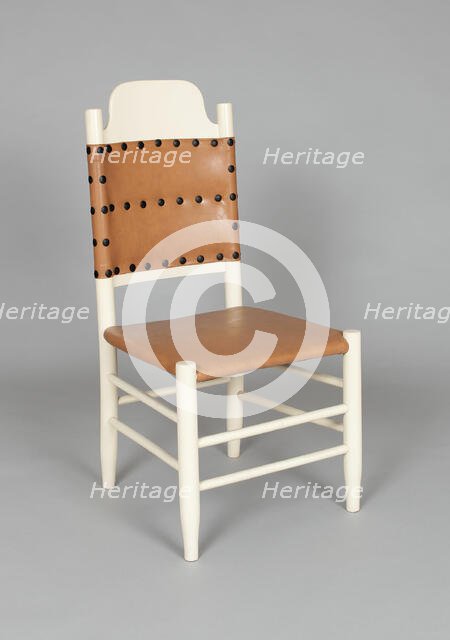 Side Chair (part of a set), c. 1885. Creators: Matthew Meier, Ernest Hagen.