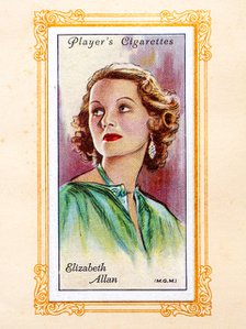 Elizabeth Allan, 1934. Artist: Unknown.