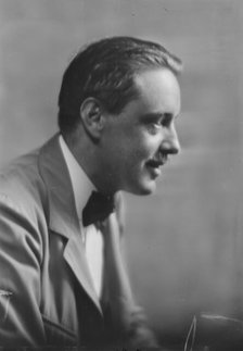 Mr. L.G. Piemantel, portrait photograph, 1918 July 30. Creator: Arnold Genthe.