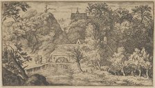 The Watermill at the Foot of the Mountain, 17th century. Creator: Allart van Everdingen.