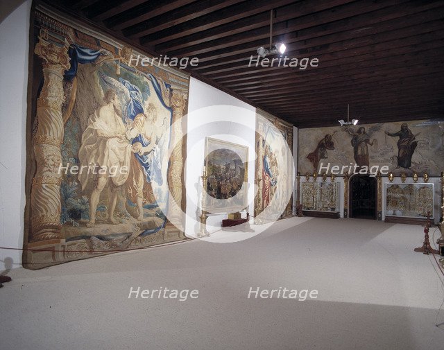 Exhibition with general subject 'Apotheosis of the Eucharist', made in Brussels.