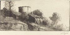 Pigeon Tower (La tour aux pigeons). Creator: Alphonse Legros.