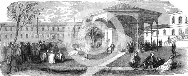 'The Hospital of the French Camp at Gallipoli', 1854. Creator: Unknown.