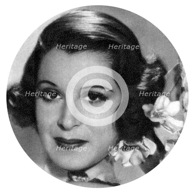 Kitty Carlisle Hart, American actress, 1934-1935. Artist: Unknown