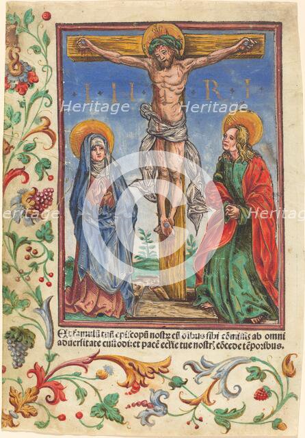 Christ on the Cross, early 16th century. Creator: Hans Burgkmair, the Elder.