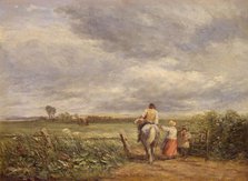 Going to the Hayfield, 1853. Creator: David Cox the elder.