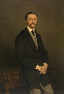 Portrait of a Man, c1870s. Creator: Edouard Agneessens.