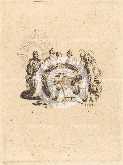 The Feast of the Pharisees, 1618. Creator: Jacques Callot.