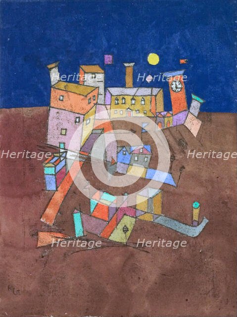 Part of G., 1927. Creator: Klee, Paul (1879-1940).