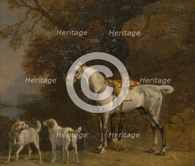 Studies for or after "The third Duke of Richmond with the Charleton Hunt", late 1750s. Creator: George Stubbs.