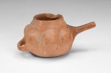 Miniature Cup with Handle and Side Spout, A.D. 500/800. Creator: Unknown.
