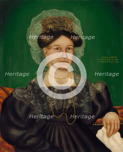 Eliza R. Read, 1833. Creator: Royall Brewster Smith.