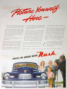 Advert for the Nash 600 car, 1946. Artist: Unknown