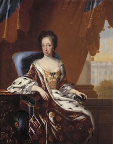 Hedvig Eleonora, Princess of Holstein-Gottorp, Queen of Sweden, late 17th-early 18th century.  Creator: David von Krafft.