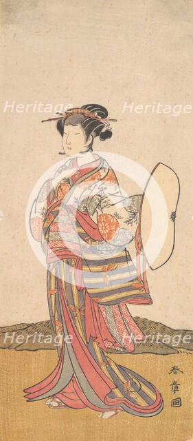 The Second Yamashita Kinsaku (1733-1790), ca. 1772. Creator: Shunsho.