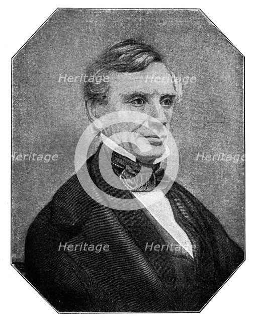 Samuel Finley Breese Morse, 19th century American inventor, (1900). Artist: Unknown