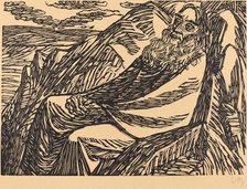 The Seventh Day, 1920. Creator: Ernst Barlach.