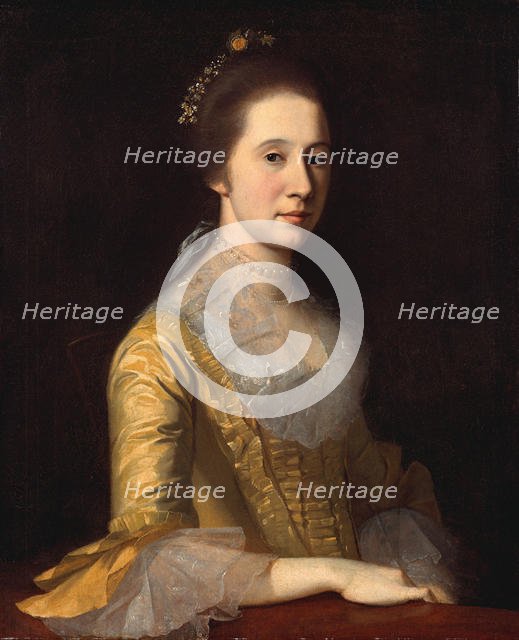 Margaret Strachan (Mrs. Thomas Harwood), ca. 1771. Creator: Charles Willson Peale.