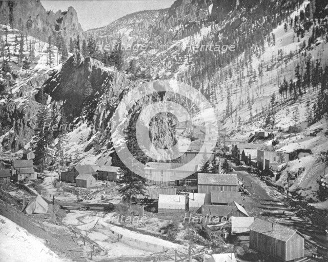 Mining Camp, Nevada, USA, c1900. Creator: Unknown.