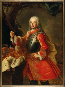 Portrait of Emperor Francis I of Austria (1708-1765). Creator: Mijtens (Meytens), Martin van, the Younger (1695-1770).