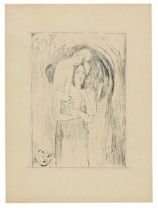 Ia orana Maria (Hail Mary), 1894/95, published Mar. 1895. Creator: Paul Gauguin.