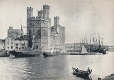 'Carnarvon - The Castle', 1895. Artist: Unknown.