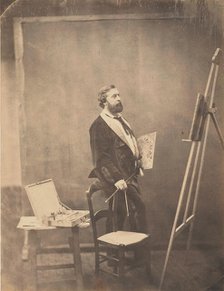 Portrait of J. Savile Lumley, Madrid, 1859. Creator: Gustave Penabert.