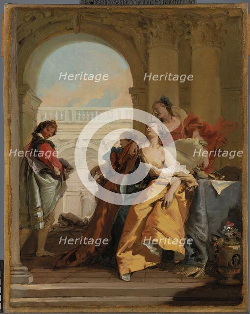 The Death of Sophonisba, 1760. Creator: Giovanni Battista Tiepolo.