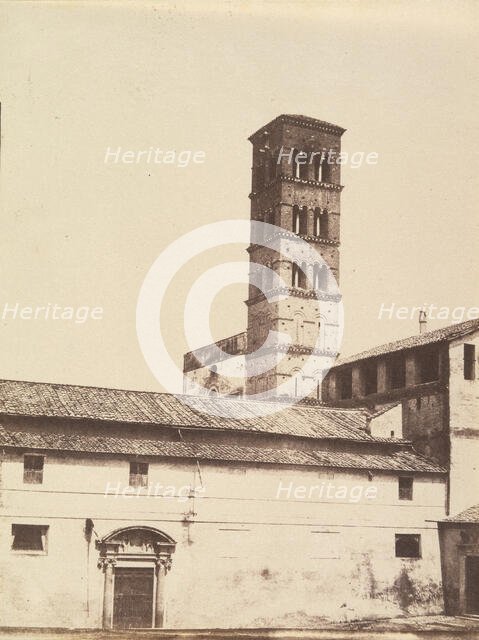 Santa Francesca Romana, Rome, 1850s. Creator: Unknown.