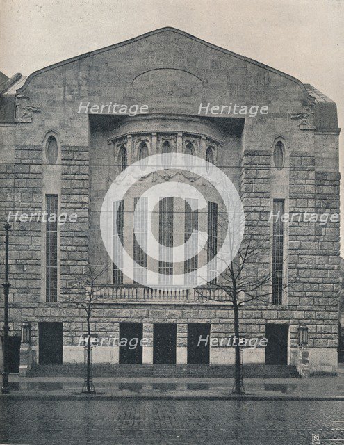 'The New Hebbel Theatre, Berlin', c1908. Artist: Unknown.