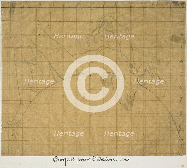 The Torment of Ixion, c. 1876. Creator: Jules Elie Delaunay.