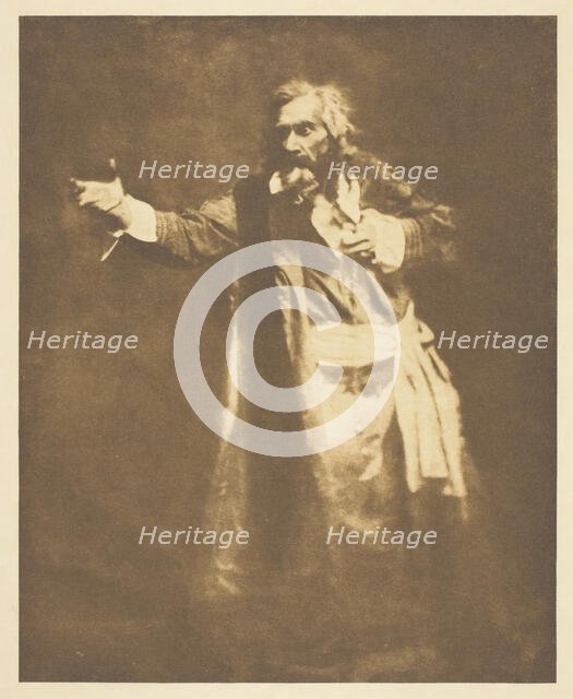 Shylock - A Sketch, c. 1899. Creator: Joseph Turner Keiley.