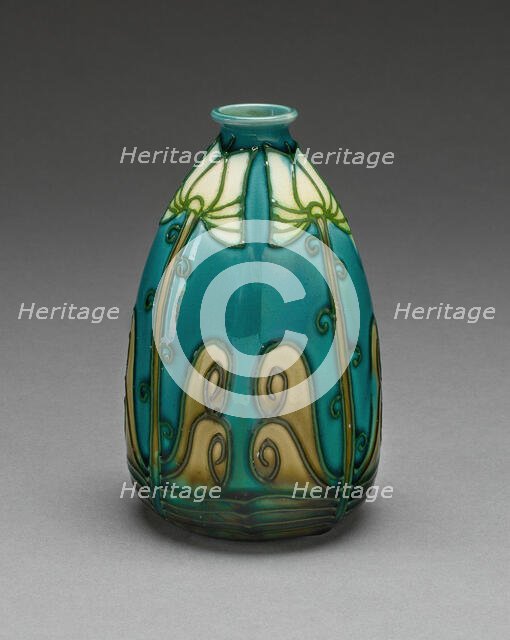 Vase, England, c. 1900. Creator: Minton.