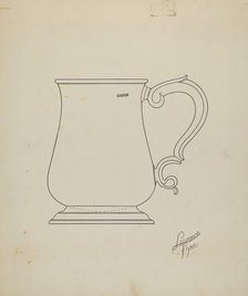 Silver Mug, c. 1938. Creator: Lawrence Flynn.