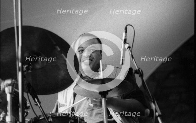 Jeff ‘Tain’ Watts, Brecon Jazz Festival, Brecon, Wales, Aug 1998. Creator: Brian O'Connor.