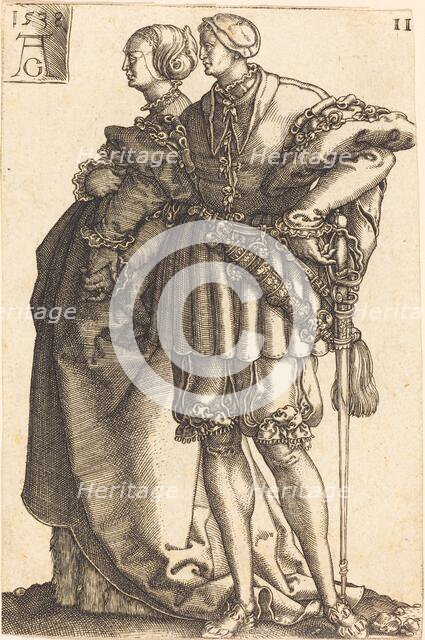 Large Wedding Dancers, 1538. Creator: Heinrich Aldegrever.