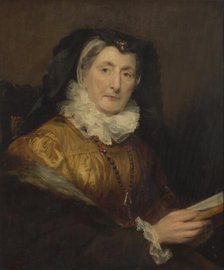 Portrait of Mrs W. Collins, 1826. Creator: Margaret Carpenter.