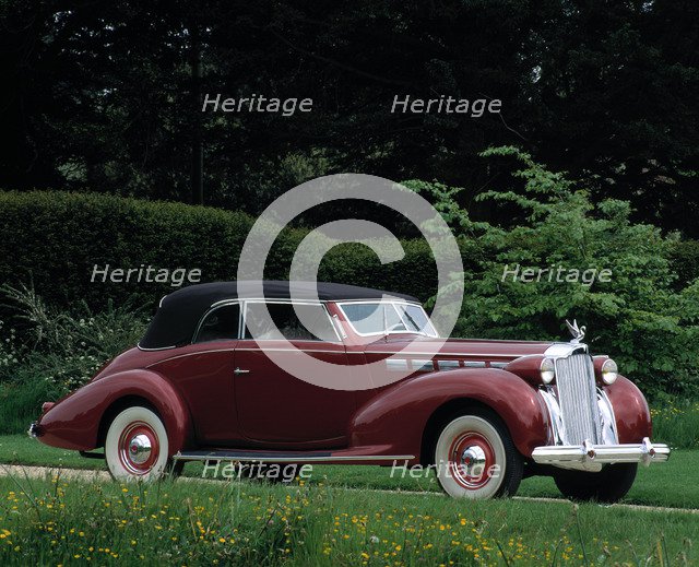 1938 Packard super 8 Greber. Artist: Unknown.