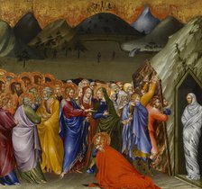 Four Panels with the Passion of Christ from a Predella, 1426. Creator: Giovanni di Paolo.