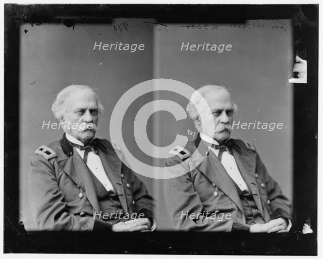 General Benjamin Alvord, 1865-1880. Creator: Unknown.