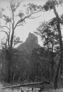 Glasshouse Mountains, Coonowrin, 1894. Creator: Unknown.