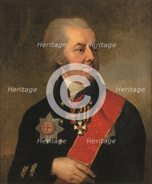 Portrait of Ioasaph Arbenev, 1799. Artist: Borovikovsky, Vladimir Lukich (1757-1825)