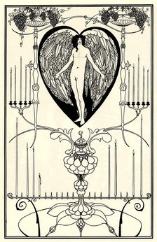 Illustration for The Mirror of Love by Marc-André Raffalovich, 1895. Artist: Beardsley, Aubrey (1872–1898)