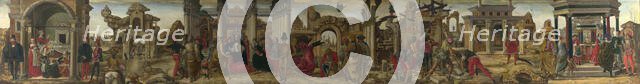 Scenes from the Life of Saint Vincent Ferrer , ca 1450-1475. Creator: Francesco del Cossa, (after)  .