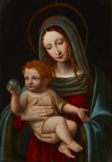 Madonna and Child, between 1750-1850. Creators: Unknown, Virgin Mary.